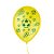 Balão de Festa Decorado Futebol - Amarelo e Verde 9" 23cm - 25 Unidades - São Roque - Rizzo Balões - Imagem 1