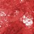 Confete Mini Picadinho Metalizado 25g - Vermelho Dupla Face - Rizzo Embalagens - Imagem 2