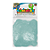 Confete Redondo 25g - Azul Claro Dupla Face - Rizzo Embalagens - Imagem 1