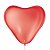 Balão de Festa Látex Coração - Vermelho - São Roque - Rizzo Embalagens - Imagem 1