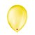 Balão de Festa Látex Cristal - Amarelo Canário - Balões São Roque - Rizzo - Imagem 1