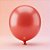Balão de Festa Látex Gigante - Vermelho Quente - 01 Unidade - São Roque - Rizzo Balões - Imagem 1