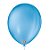 Balão de Festa Látex Liso - Azul Turquesa - 50 Unidades - São Roque - Rizzo Balões - Imagem 1