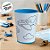 Copo para Colorir Color Cup Aventureiro - Azul - 10cm - 1 unidade - Rizzo - Imagem 1
