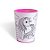 Copo para Colorir Color Cup Unicórnio - Rosa - 10cm - 1 unidade - Rizzo - Imagem 1