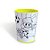 Copo para Colorir Color Cup Futebol - Amarelo 10cm - 01 unidade - Rizzo Embalagens - Imagem 1