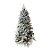 Árvore Rosário Nevada 210cm - 01 unidade - Cromus Natal - Rizzo Embalagens - Imagem 2