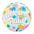 Balão de Festa Bubble 22" 56cm - Welcome Baby - 01 Unidade - Qualatex - Rizzo Embalagens - Imagem 1
