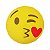 Balão de Festa Microfoil 18" 45cm - Emoji Beijoca - 01 Unidade - Qualatex - Rizzo Embalagens - Imagem 1