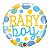Balão de Festa Microfoil 18" 45cm - Baby Boy - 01 Unidade - Qualatex - Rizzo Embalagens - Imagem 1