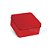 Lata Quadrada para Lembrancinha Vermelha M - 9,5x4,5cm - 06 unidades - Artegift - Rizzo Embalagens - Imagem 1