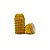 Forminha de Papel Laminado Ouro N° 5 com 50 unidades - Junco - Rizzo Embalagens - Imagem 1