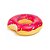 Mini Bóia para Copo Donuts Rosa - 01 unidade - Cromus - Rizzo Festas - Imagem 1