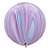 Balão de Festa Látex Liso Superagate 30" 76cm - Fashion - 01 Unidade - Qualatex - Rizzo Embalagens - Imagem 1