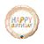 Balão de Festa Microfoil 18" 45cm - Happy Birthday Rose Gold - 01 Unidade - Qualatex - Rizzo Balões - Imagem 1