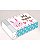 Caixa Divertida para 06 doces - Feliz Páscoa Coelhinho Rosa Ref. 335 - 10 unidades - Erika Melkot - Rizzo Embalagens - Imagem 1