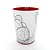 Copo para Colorir Color Cup Coelho de Páscoa - Laranja - 10cm - 1 unidade - Rizzo - Imagem 2