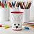 Copo para Colorir Color Cup Coelho de Páscoa - Laranja - 10cm - 1 unidade - Rizzo - Imagem 1