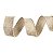 Fita de Juta Aramada Natural para Decoração de Páscoa  - 3cm x 9,14m - Cromus Páscoa - Rizzo Embalagens - Imagem 1