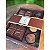 Caixa para Tablete de Chocolate e Brigadeiros Chevron Marrom - 8x13x3,2cm - 10 unidades - Cromus - Rizzo Embalagens - Imagem 2