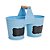 Balde Decorativo Azul Metal - 01 Unidade - Cromus - Rizzo Embalagens - Imagem 1