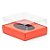 Caixa Ovo de Colher - Meio Ovo de 350g - 20,5cm x 17cm x 6,5cm - Metalizada Rosê Gold - 5unidades - Assk - Páscoa Rizzo - Imagem 1