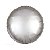Balão de Festa Metalizado 20" 50cm - Redondo Cromado Platinum - 01 Unidade - Flexmetal - Rizzo Embalagens - Imagem 1