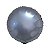 Balão de Festa Metalizado 20" 50cm - Redondo Azul Steel - 01 Unidade - Flexmetal - Rizzo Embalagens - Imagem 1