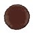 Balão de Festa Metalizado 20" 50cm - Redondo Chocolate - 01 Unidade - Flexmetal - Rizzo Embalagens - Imagem 1