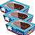 Caixa Practice para Meio Ovo Brilho de Páscoa Azul - 06 unidades - Cromus Páscoa - Rizzo Embalagens - Imagem 1