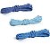 Kit Fios Decorativos de Papel Torcido Tons Azul - 2mm x 10 metros - 3 unidades - Cromus Páscoa - Rizzo Embalagens - Imagem 1
