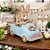 Coelhos no Carro Azul - Happy Sunday - 01 unidade - Cromus Páscoa - Rizzo Embalagens - Imagem 1