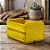 Caixote de Madeira Amarelo 11,5x8x6,5cm - 1 unidade - Rizzo - Imagem 1