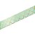 Fita de Cetim Decorada Hot Stamping Elegance Verde Mint 22mm - 10 metros - 1 unidade - Cromus - Imagem 2