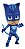 Decoração em MDF Menino Gato Festa PJ Masks - 01 Unidade - Rizzo Embalagens - Imagem 1