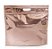 Sacola Metalizada com Zip P 32x40x5cm Rose Gold - 01 unidade - Cromus - Rizzo Embalagens - Imagem 1