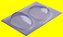 Forma de Acetato Ovo Liso 100g - FP11 - Crystal Forming - Rizzo Embalagens - Imagem 1