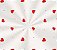 Saco Transparente Decorado Love Vermelho - 10x14 - 100 unidades - Cromus - Rizzo Embalagens - Imagem 1