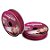 Fita Voal com Cetim Progresso 7mm nº1 - 10m Cor 303 Pink - 01 unidade - Imagem 1