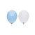 Balão de Festa Látex - Sortido Branco Azul - Sensacional - Rizzo Embalagens - Imagem 1