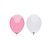 Balão de Festa Látex - Sortido Branco Rosa - Sensacional - Rizzo Embalagens - Imagem 1