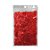 Confete Metalizado 15g - Vermelho - Artlille - Rizzo Embalagens - Imagem 1