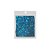 Confete Coração 10g - Holográfico Azul - Rizzo Embalagens - Imagem 1