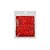Confete Redondo 10g - Holográfico Vermelho - Rizzo Embalagens - Imagem 1