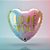 Balão de Festa Microfoil 18" - Coração Love Pastel Ombre - 01 Unidade - Qualatex - Rizzo Balões - Imagem 1