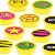 Latinha Lembrancinha Festa Neon - 8cm - 20 unidades - Amarelo -  Rizzo Embalagens e Festas - Imagem 1