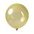 Balão de Festa Redondo Profissional Látex Cristal Candy - Amarelo - Art-Latex - Rizzo Balões - Imagem 1
