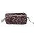 Mini Necessaire Bandana Rosa com Marrom - Imagem 1