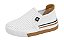 Tênis Infantil Menino Casual Slip Molekinho- Branco/Caramelo - Imagem 4