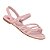 Sandália Infantil menina Molekinha -Rosa - Imagem 2